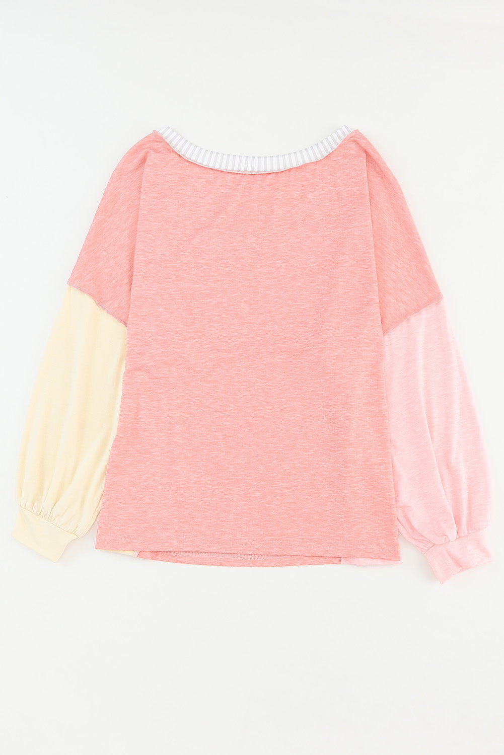 Color Block Long Sleeve Shirt